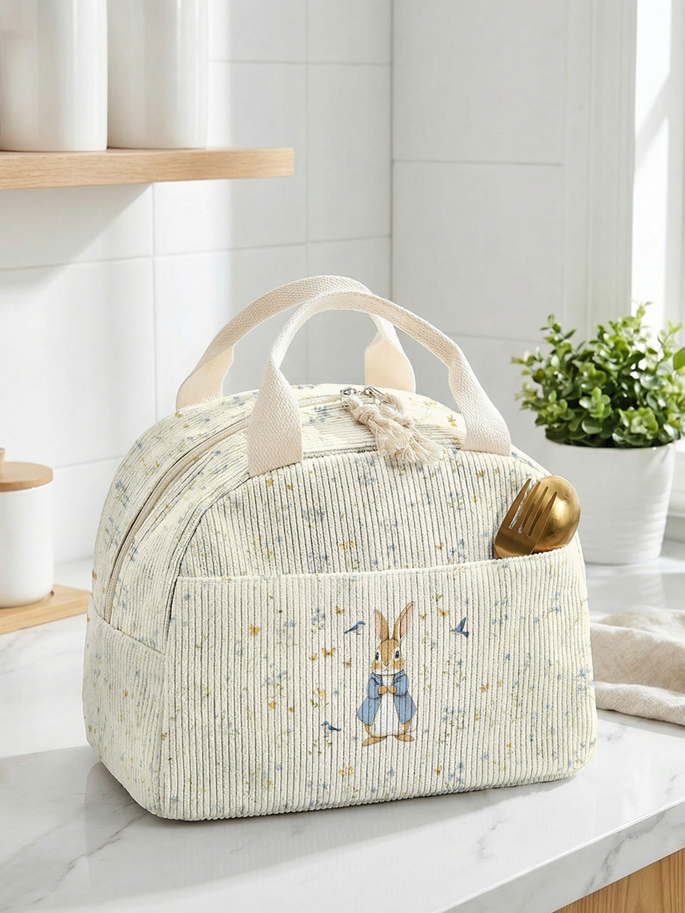 Peter Rabbit Floral Insulated  - Food Storage Keep Warm 리뷰 및 가격