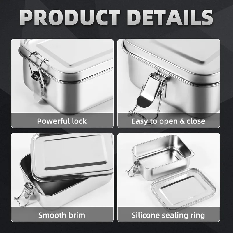304 Stainless Steel 1200/2400m - Food Storage Stainless Steel Containers 리뷰 및 가격