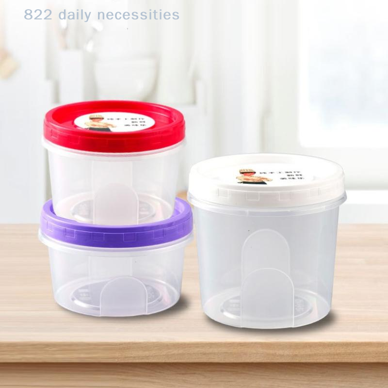 convenient4 Pcs Refrigerator S - Food Storage Glass Round 리뷰 및 가격