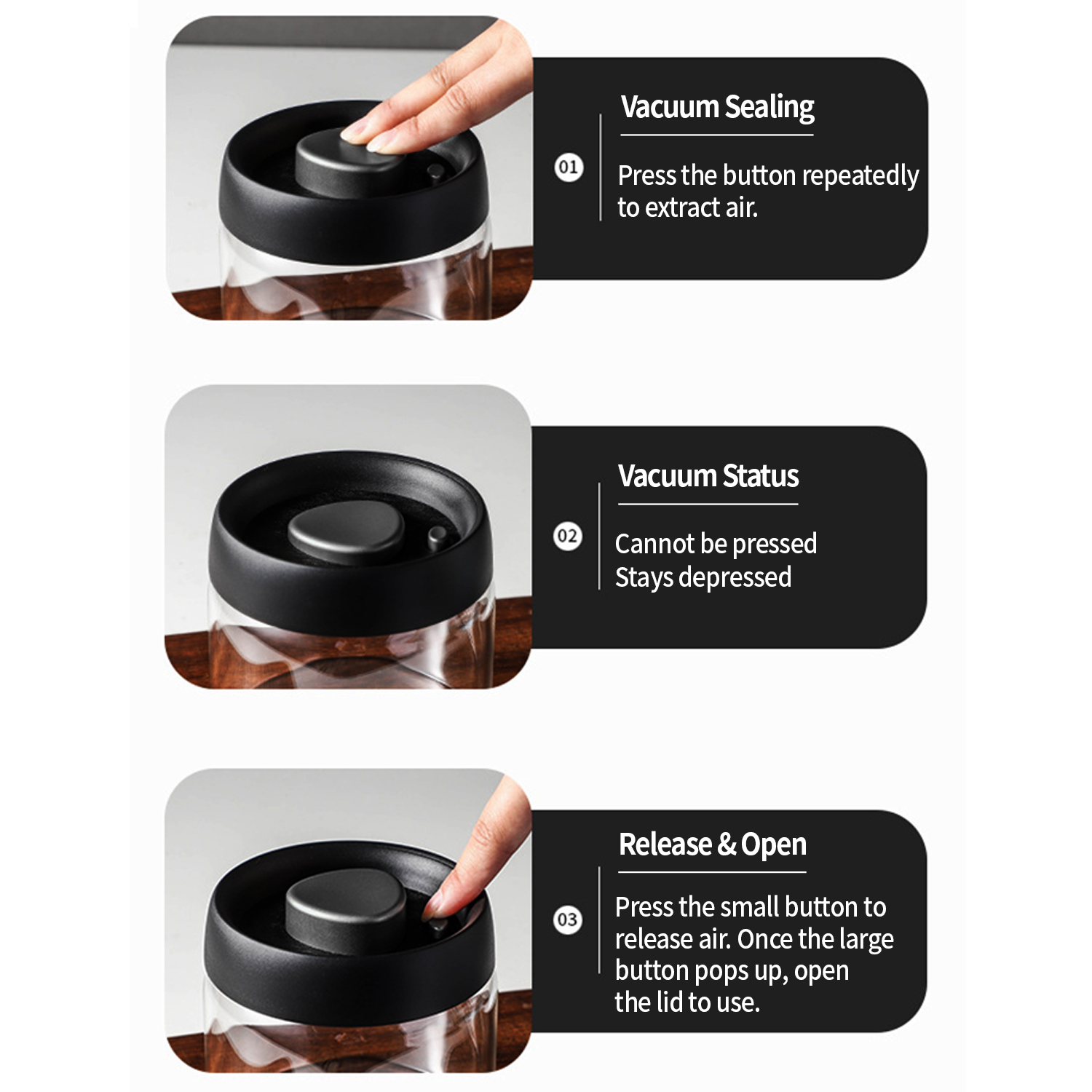 OANKR Vacuum Coffee Canister 5 - Food Storage Machine 리뷰 및 가격