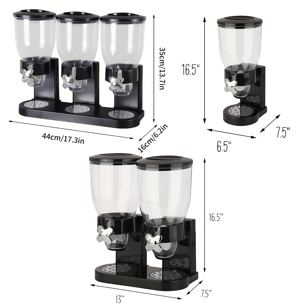 Dry Food & Candy Dispenser Eac - Food Storage Glass Round 리뷰 및 가격
