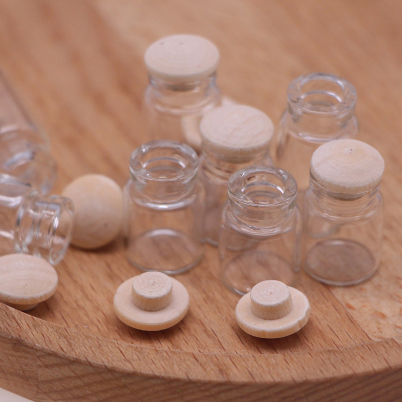 4Pcs 1:12 Dollhouse Miniature  - Food Storage Jar Glass 리뷰 및 가격