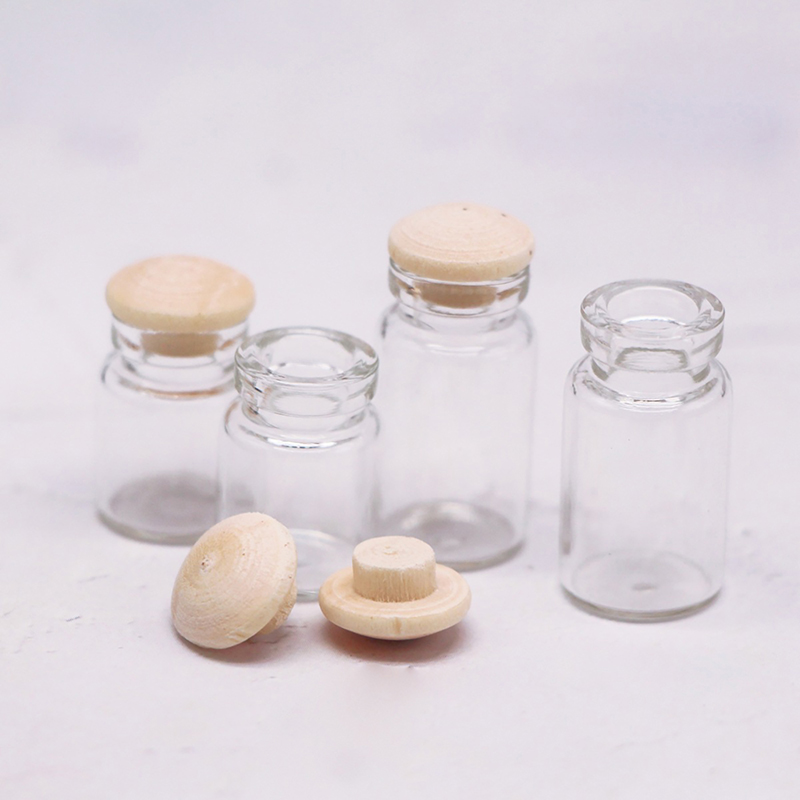 4Pcs 1:12 Dollhouse Miniature  - Food Storage Jar Glass 리뷰 및 가격
