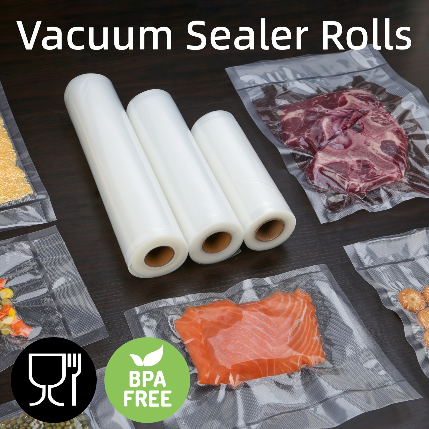 4-Pack Vacuum Sealer Rolls: He - Food Storage Vacuum Seal 리뷰 및 가격