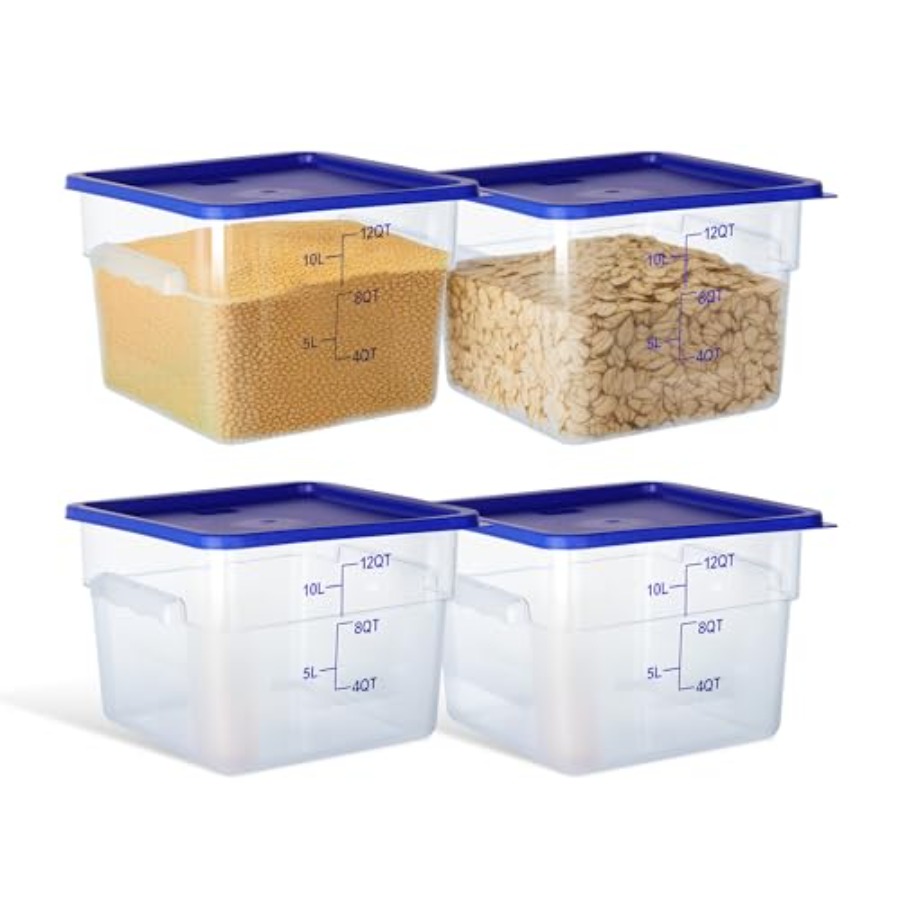4 Pack 12 Quart Food Storage C - Food Storage 4 Quart 리뷰 및 가격