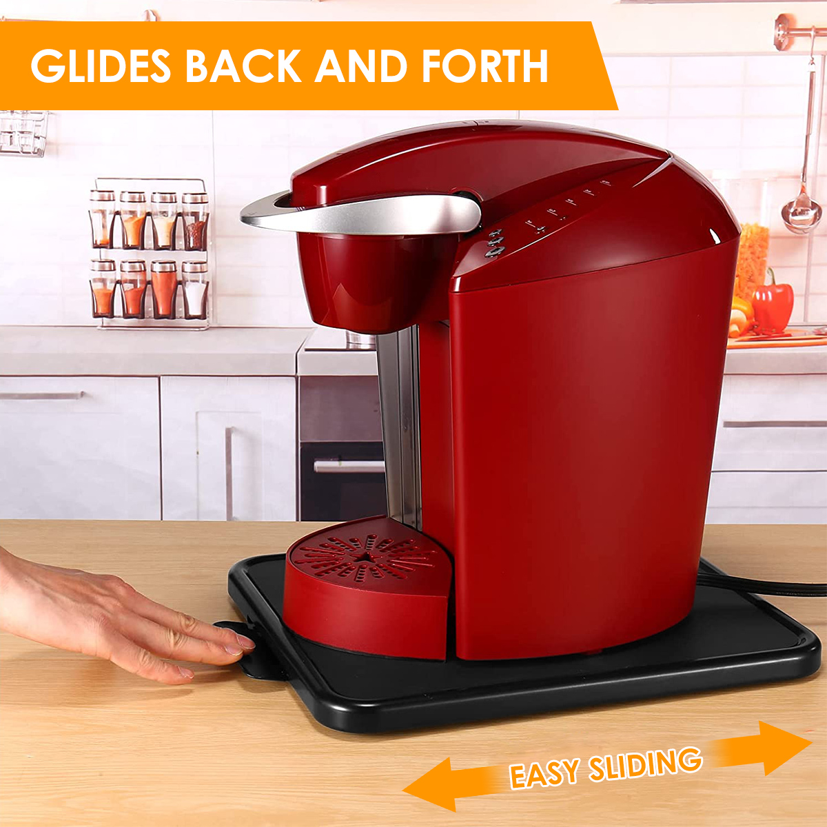 Kitchen Appliance Sliding Tray - Food Storage With Wheels 리뷰 및 가격