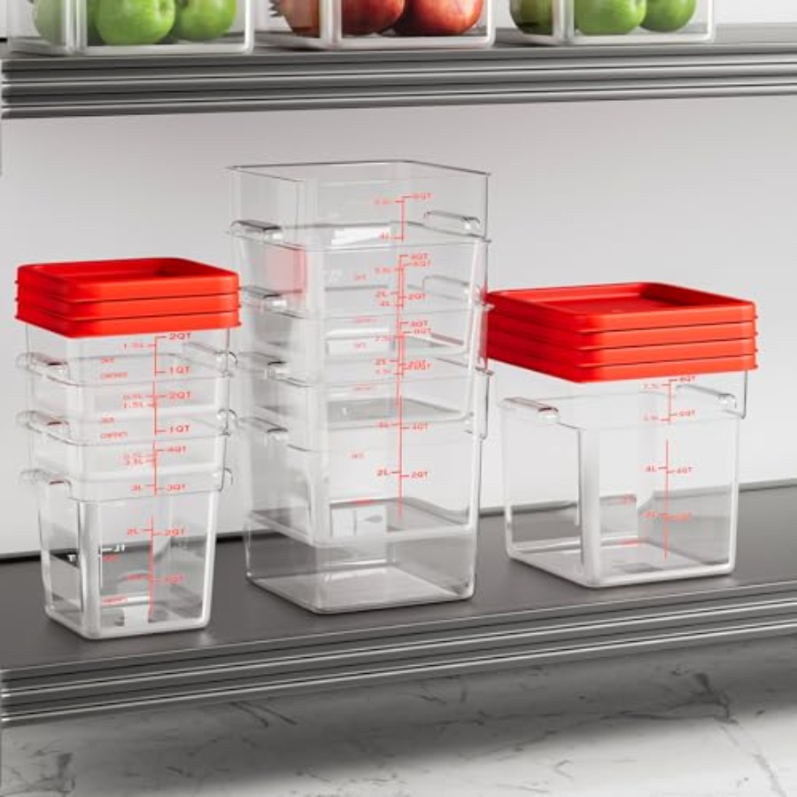 6 Quart Set of 4 Food Storage  - Food Storage 4 Quart 리뷰 및 가격