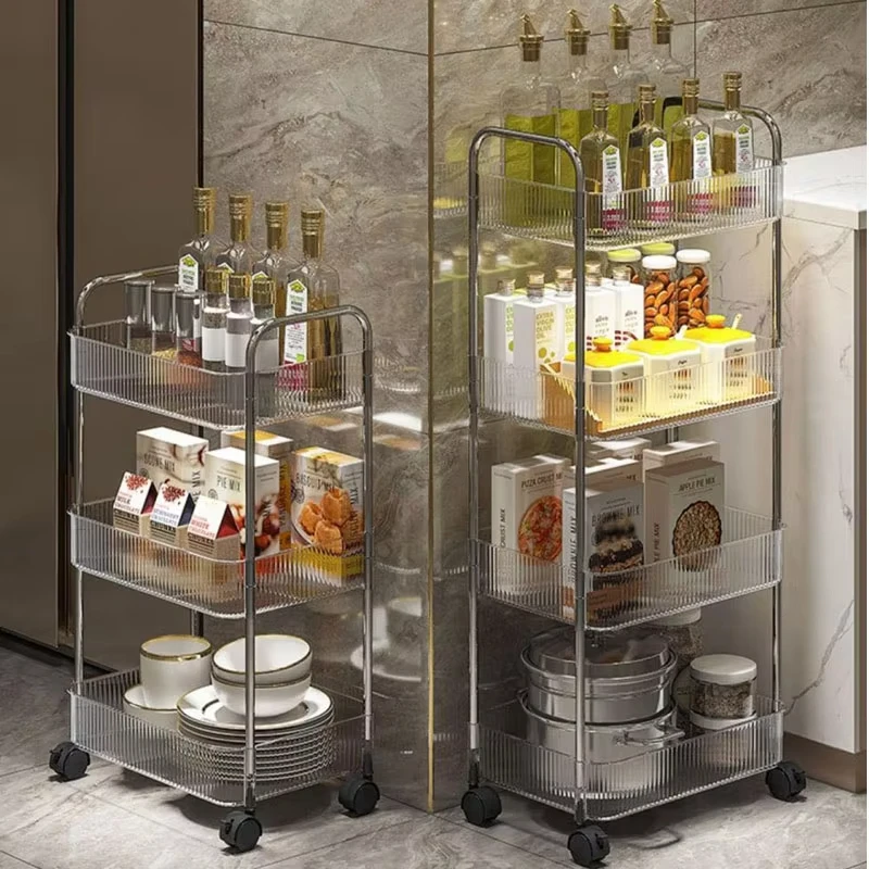 Mobile Shelf with Wheel Multi- - Food Storage With Wheels 리뷰 및 가격