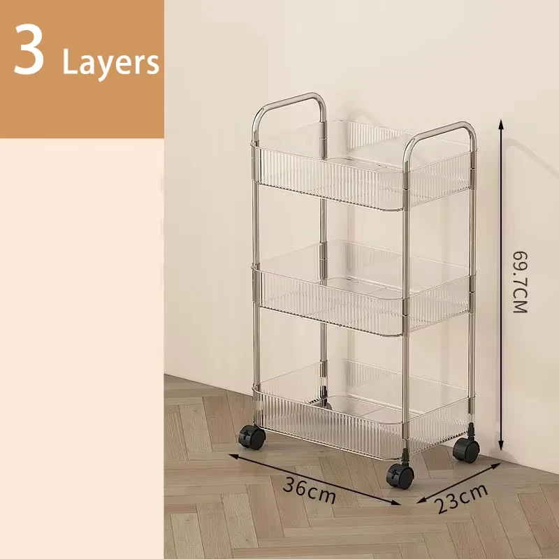 Mobile Shelf with Wheel Multi- - Food Storage With Wheels 리뷰 및 가격