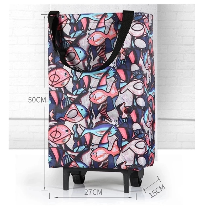 Folding Storage Bag High Capac - Food Storage With Wheels 리뷰 및 가격