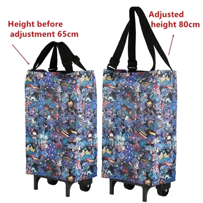 Folding Storage Bag High Capac - Food Storage With Wheels 리뷰 및 가격