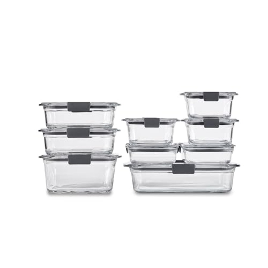 Brilliance Glass Food Storage  - Food Storage Prep Containers 리뷰 및 가격