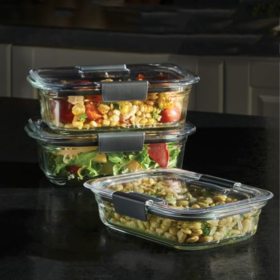 Brilliance Glass Food Storage  - Food Storage Prep Containers 리뷰 및 가격