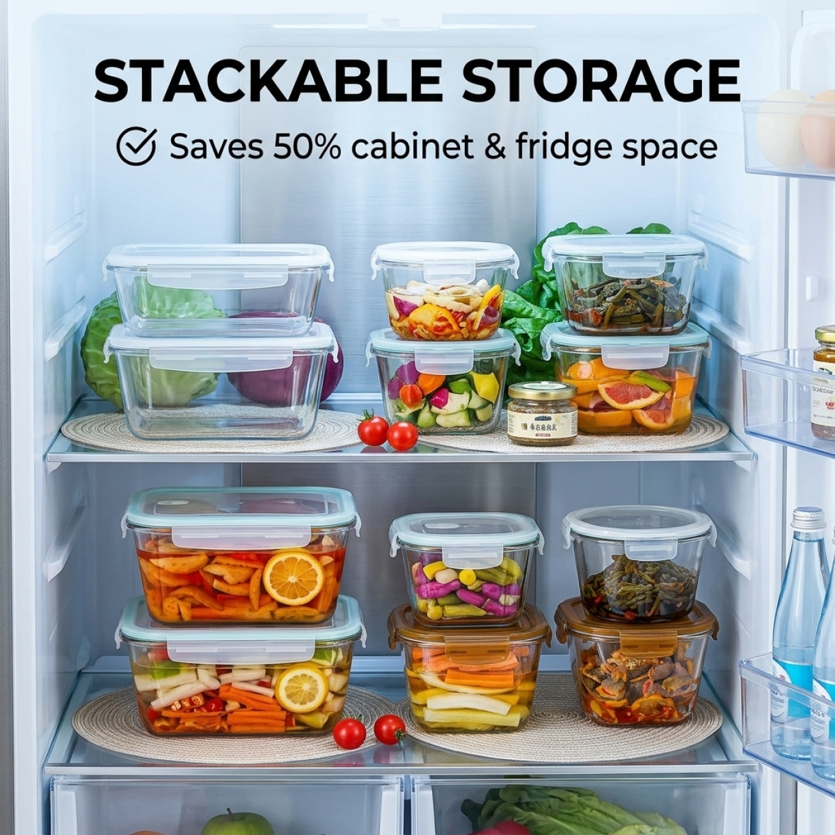 Large Capacity Borosilicate Gl - Food Storage Prep Containers 리뷰 및 가격