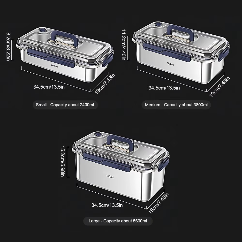 316 Stainless Steel Food Stora - Food Storage Jar Set 리뷰 및 가격