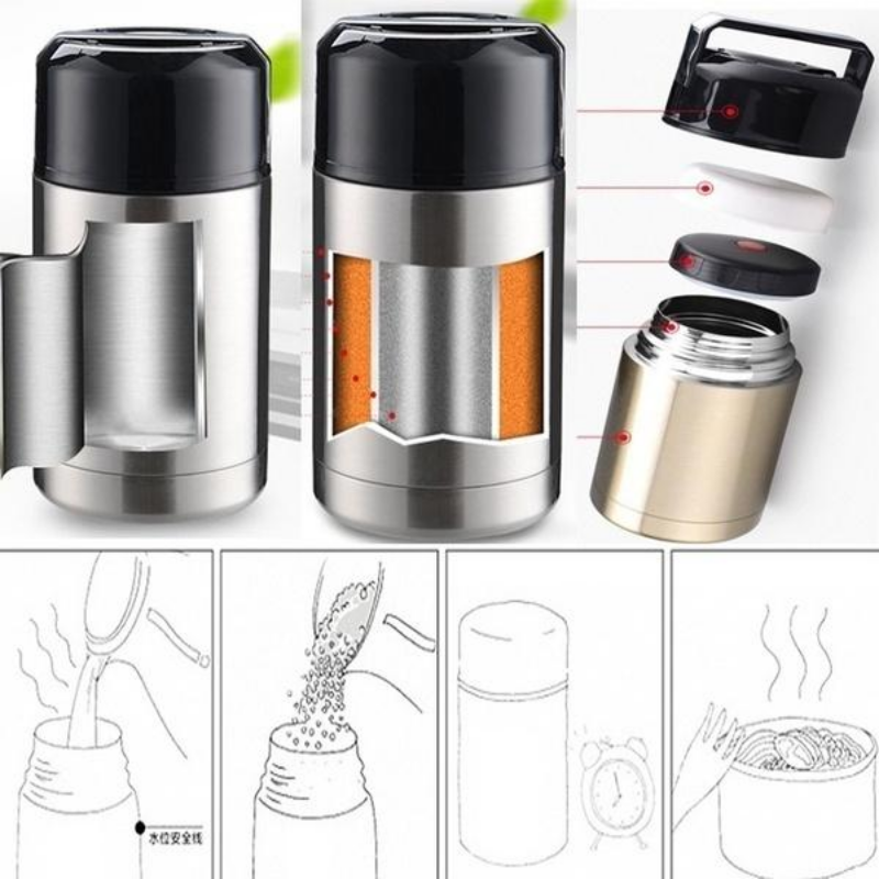 Large Capacity 800ML/1000ML Th - Food Storage Machine 리뷰 및 가격