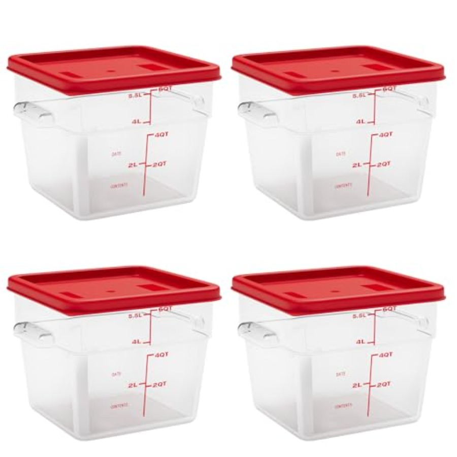 6 Quart Set of 4 Food Storage  - Food Storage 4 Quart 리뷰 및 가격