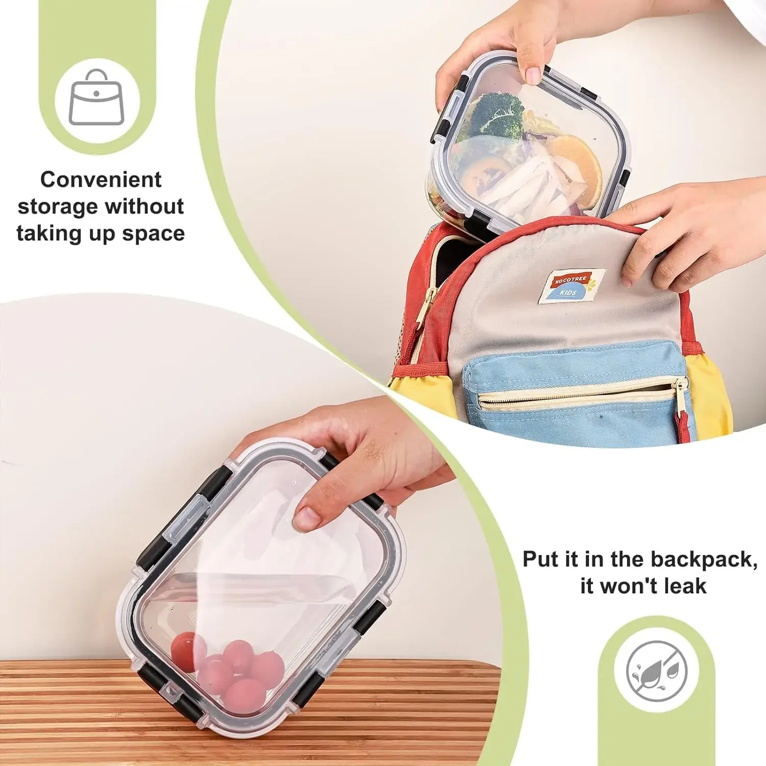 8 Pack Glass Food Storage Cont - Food Storage Prep Containers 리뷰 및 가격