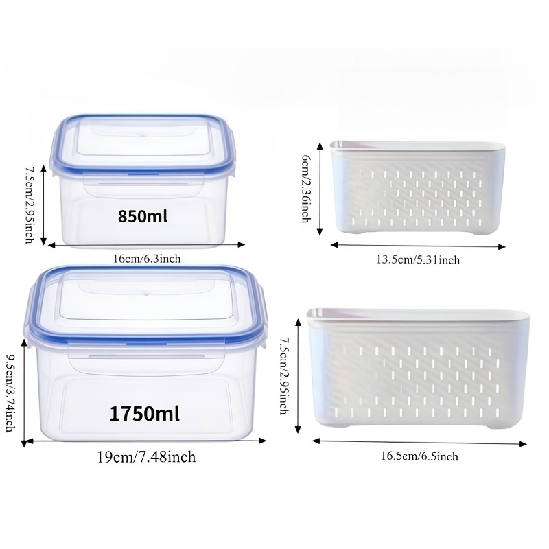 4pcs/Set Leak-Proof Food Stora - Food Storage Jar Set 리뷰 및 가격