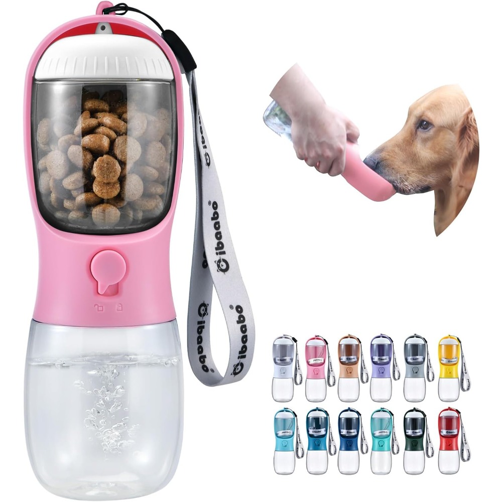 Dog Water Bottle with Food Con - Food Storage Necessities 리뷰 및 가격