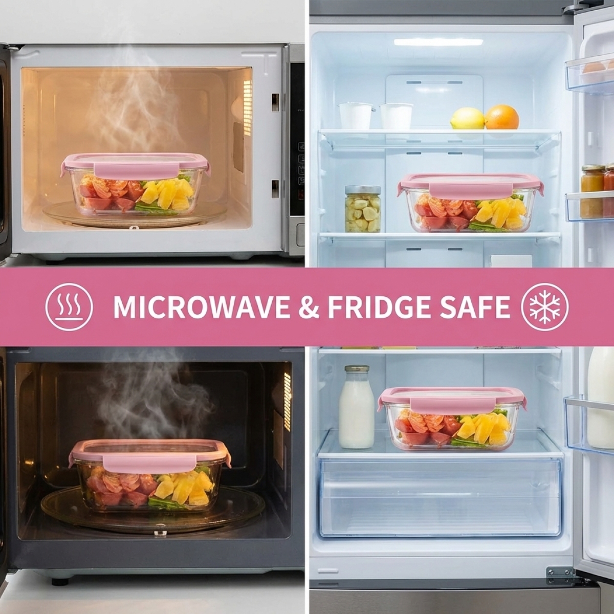 High Borosilicate Glass Food S - Food Storage Prep Containers 리뷰 및 가격