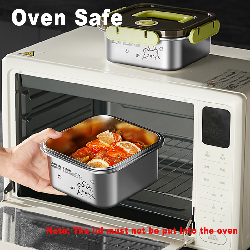 COOKER KING 420ml-6200ml Large - Food Storage Stainless Steel Containers 리뷰 및 가격