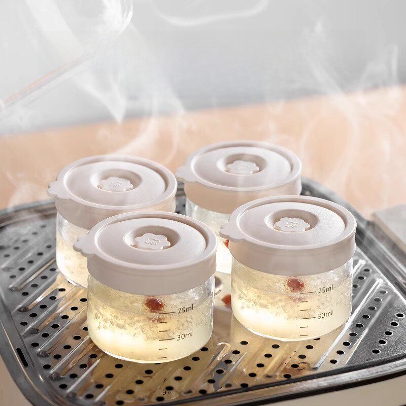 Food Grade Heat Resistant Glas - Food Storage Glass Round 리뷰 및 가격