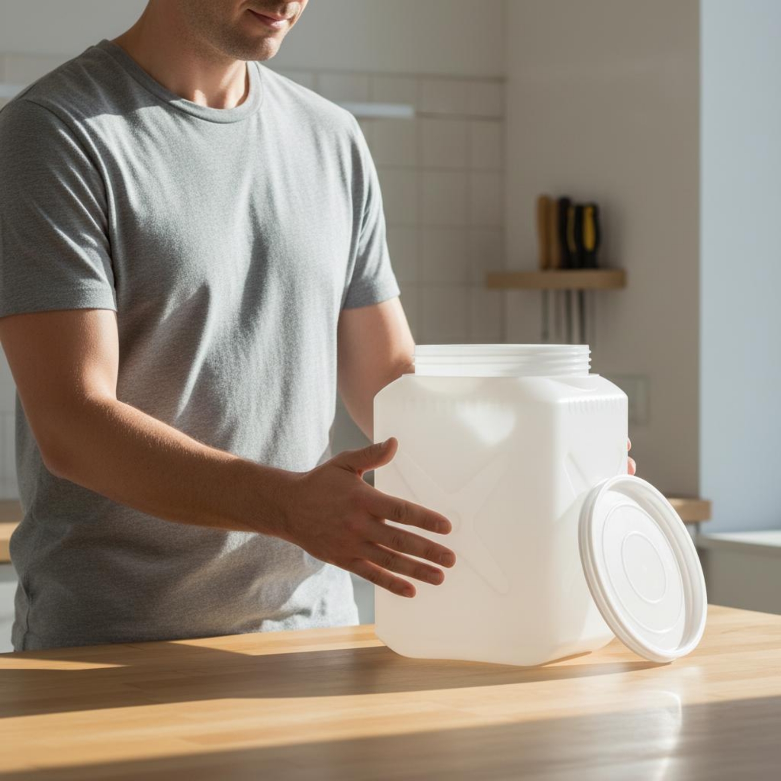 Fermentation Barrel with Lid S - Food Storage Safe 리뷰 및 가격