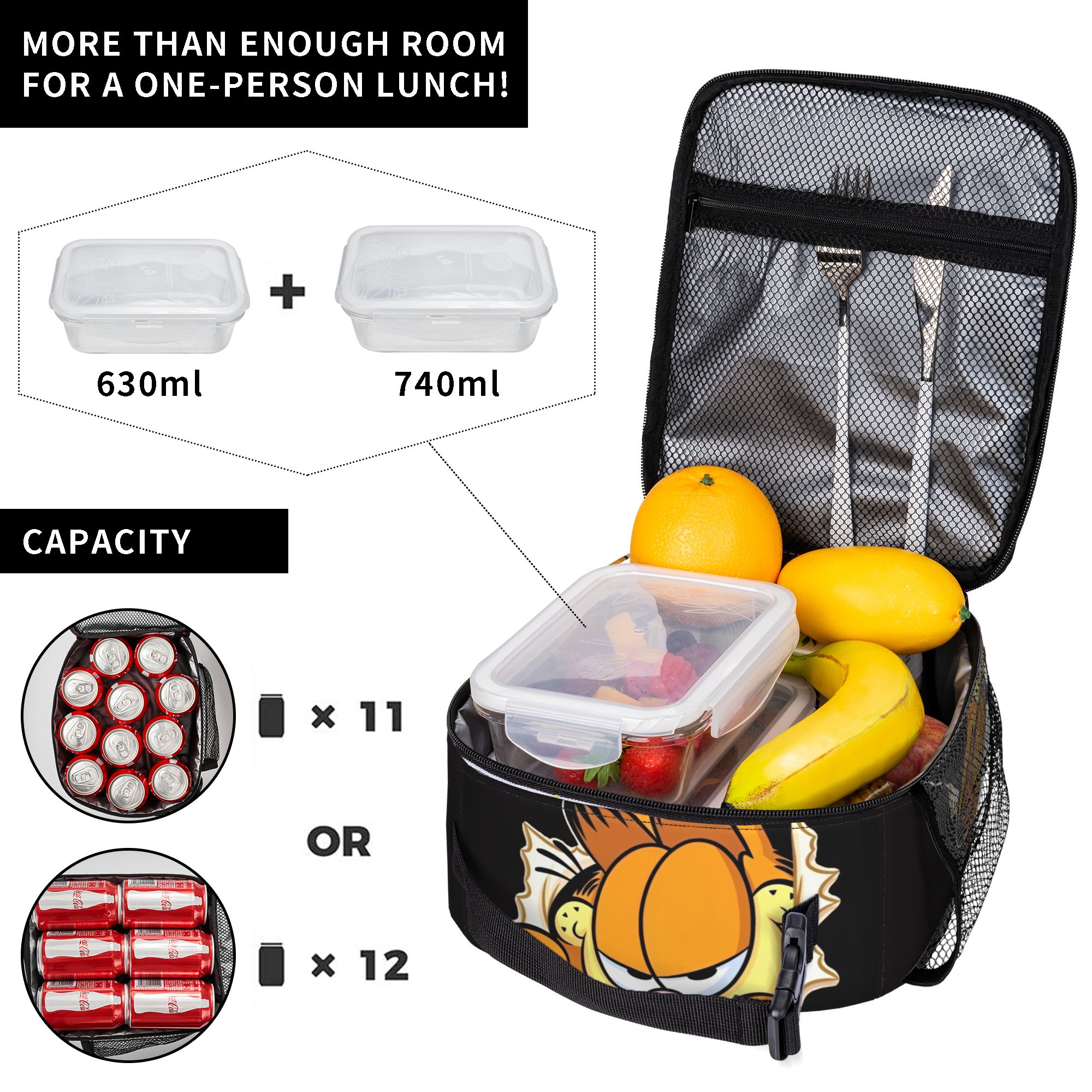 Garfielded Insulated Lunch Bag - Food Storage System 리뷰 및 가격