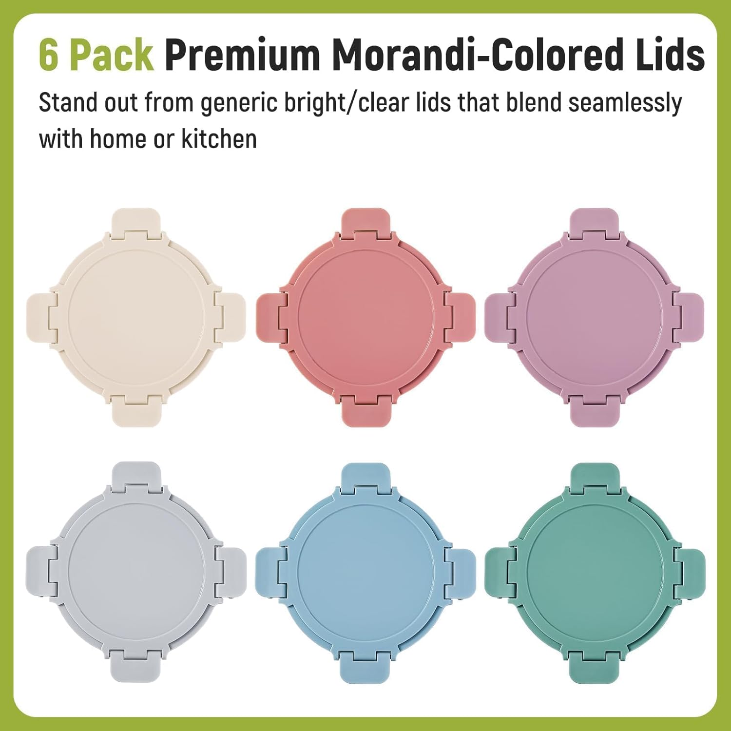 [UPGRADED LID] 6 Sets 3 Cup/24 - Food Storage Jar Set 리뷰 및 가격