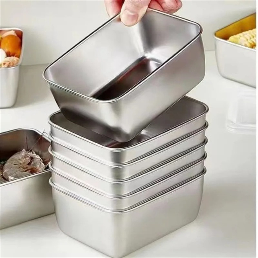 1/3/5pcs Stainless Steel Food  - Food Storage System 리뷰 및 가격