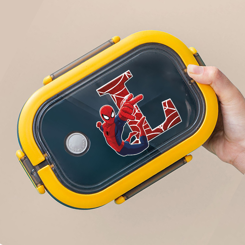 Spiderman Lunch Box Cartoon Le - Food Storage System 리뷰 및 가격