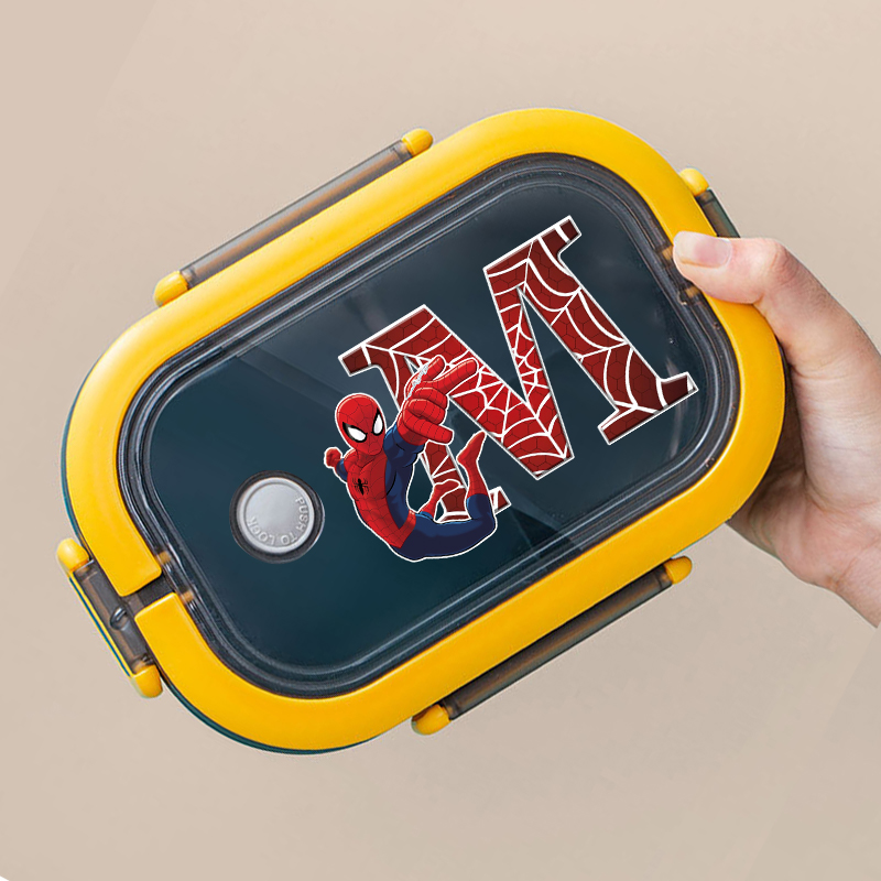 Spiderman Lunch Box Cartoon Le - Food Storage System 리뷰 및 가격