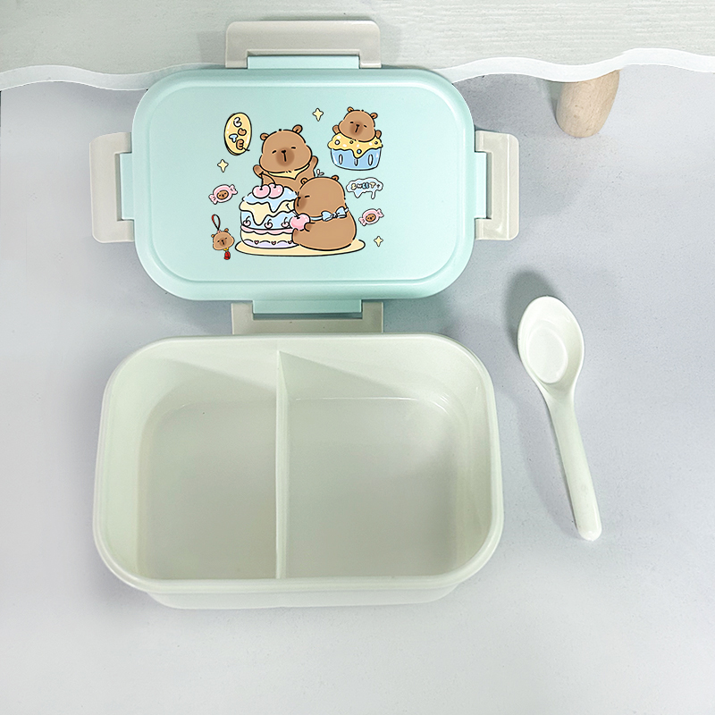 Capybara Bento Lunch Box Carto - Food Storage System 리뷰 및 가격