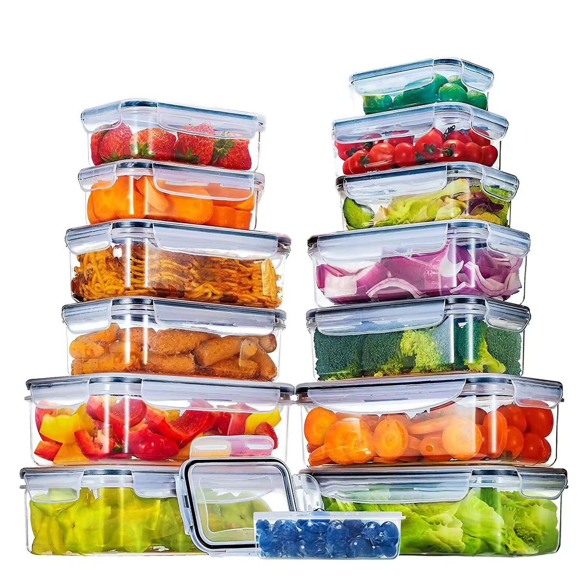 34PCS-Assorted Size Airtight F - Food Storage Prep Containers 리뷰 및 가격