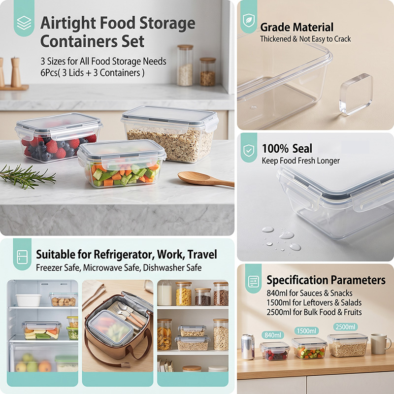 34PCS-Assorted Size Airtight F - Food Storage Prep Containers 리뷰 및 가격
