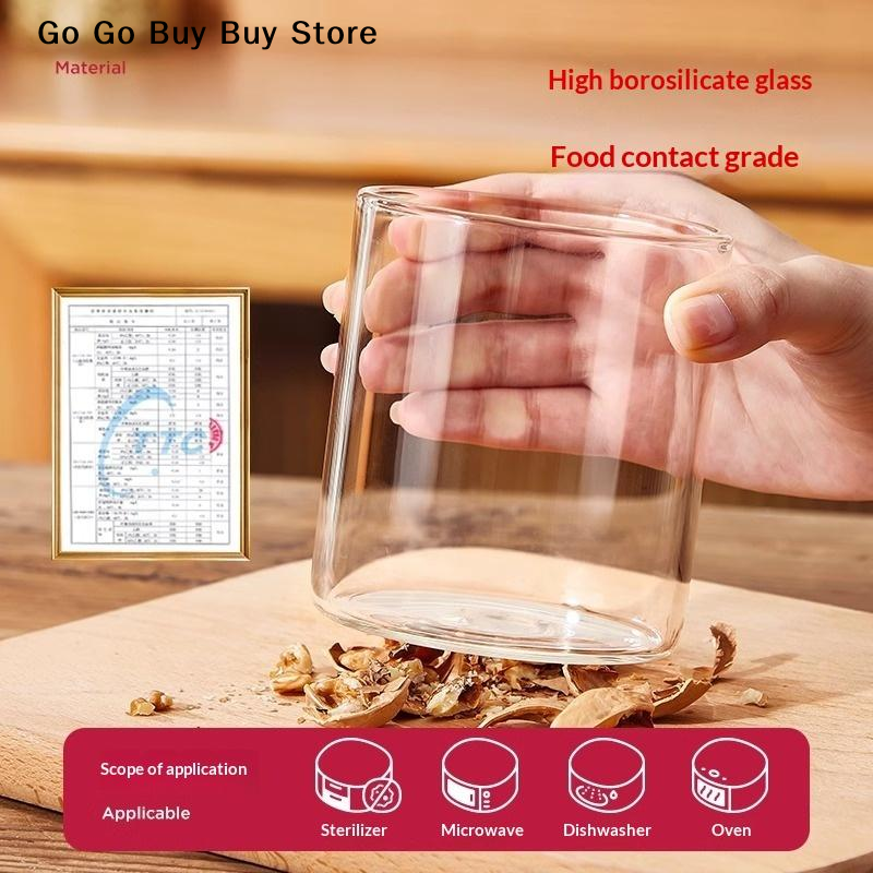 【ST】1Pc 240/400ML Glass Food S - Food Storage Jar Glass 리뷰 및 가격