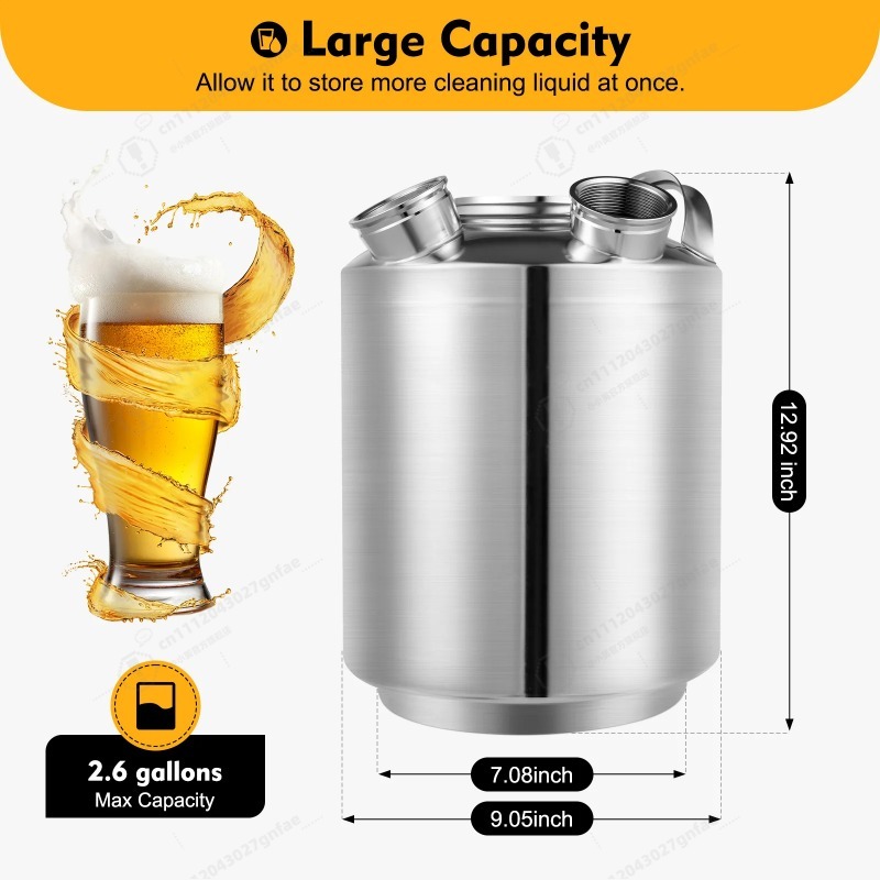 10L Stainless Steel Beer Line  - Food Storage Machine 리뷰 및 가격