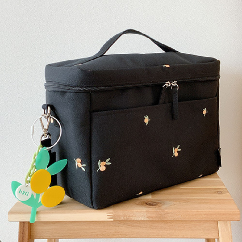 Bear Embroidery Baby Stroller  - Food Storage Keep Warm 리뷰 및 가격